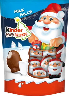 Zdjęcie produktu dla kinder Mini Friends mleczna czekolada z kremem 122g