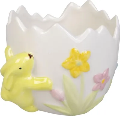 Obrázok produktu pre Pflanztopf Eierschale mit Hase