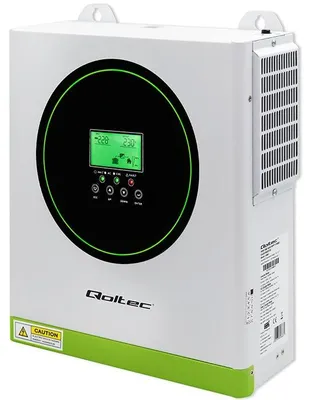 Produktbild von Qoltec Hybrid Off-Grid Solar Wechselrichter 3500kW | 100A | 24V | MPPT | Sinus | WLAN-Option | Leistungsfaktor 1,0