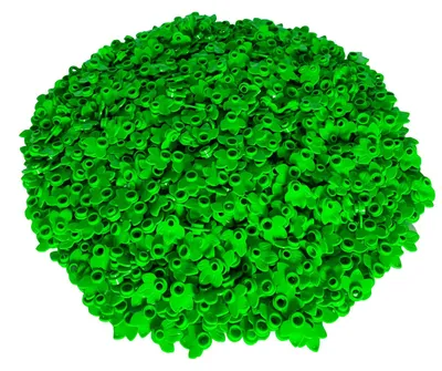 Produktbild von LEGO® 1x1 Blume mit drei Blättern Hellgrün - 32607 NEU! Menge 250x
