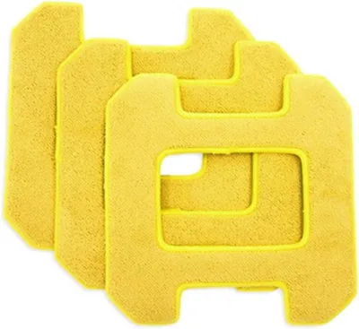 Produktbild von reinigungstücher zur Nassreinigung aus Mikrofaser für HOBOT-268/288/298 (gelb, 3 Stück)