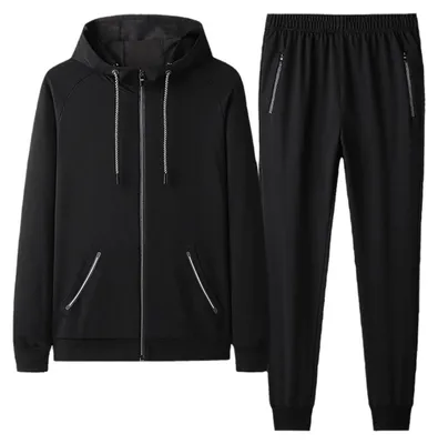 Immagine prodotto di Tute da allenamento taglie forti da uomo, casual e confortevoli