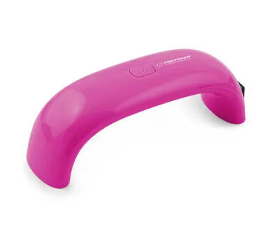 Obrázek produktu pro UV Lampa na nehty cestovní 9W ESPERANZA PEARL PINK EBN003P, růžová
