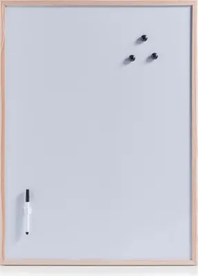Obrázek produktu pro ZELLER Magnetická tabule, dřevěný rám 60x80cm