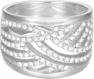 Produktbild von Esprit Damen Ring Edelstahl Silber JW50236 Zirkonia ESRG02688A1, Ringgröße:60 (19.1 mm Ø)