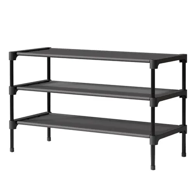 Produktbild von Schuhregal für den Eingangsbereich - Stabiler & langlebiger Schuhschrank für den Schrank, platzsparendes schuhablage, X-Large Shoe Rack, 70*30*46cm