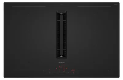 Produktbild von Siemens iQ700 EX81AHL26E, Schwarz, Integriert, 80 cm, Zonen-Induktionskochfeld, 4 Zone(n), 4 Zone(n)