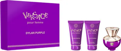 Produktbild von Dylan Purple Pour Femme Set Eau de Parfum Spray 50ml + Duschgel 50ml + Körperlotion 50ml