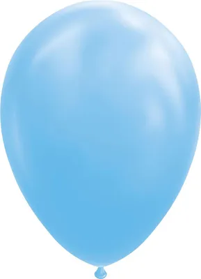 Produktbild von Globosballons hellblau 30 cm, 10st.