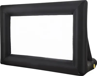 Zdjęcie produktu dla SucceBuy Nadmuchiwany ekran filmowy do kina domowego, projekcja 360x160x238cm