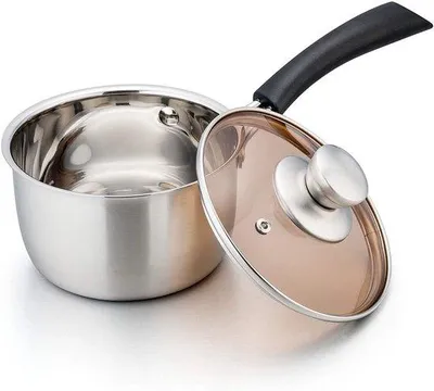 Obrázok produktu pre Panvica z nehrdzavejúcej ocele 16 cm – zdravé varenie