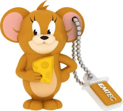 Produktbild von Emtec HB103 HB Jerry, 16 GB, USB Typ-A, 2.0, 15 MB/s, Kappe, Mehrfarbig