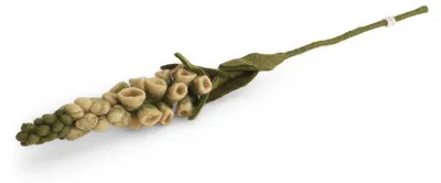Produktbild von Naturgetreue Kunstblume Fingerhut aus Filz, 46 cm hoch, pflegeleicht und langlebig