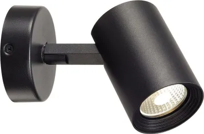 Produktbild von SLV DEBASTO Wand- und Deckenleuchte 1x8W 3000K Schwarz Single