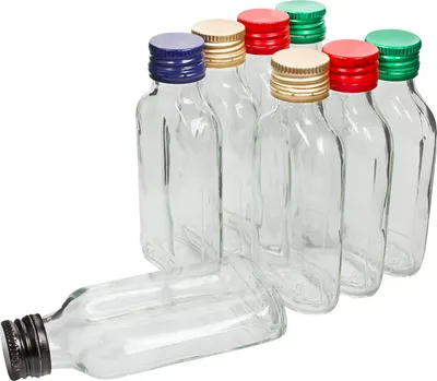 Produktbild von Glasflasche, 8 Stück. Reinigungsmittel, 100 ml