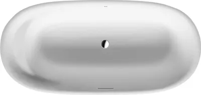 Produktbild von Badewanne CAPE COD 1855x885mm freist 1 Rückenschräge weiß weiß