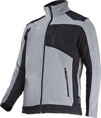 Obrázok produktu pre Fleecová Mikina S Výstužou, Sivo-Čierna, "2Xl", Ce, Lahti