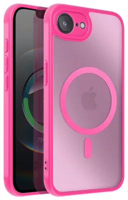 Immagine prodotto di Avizar, custodia MagSafe Frost Color per Apple iPhone 17e, fucsia