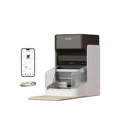 Obrázek produktu pro Petlibro One RFID Smart, Automatický podavač krmiva pro zvířata, Bílá, Kočka, 3 l, AC, Baterie, 100 - 240 V