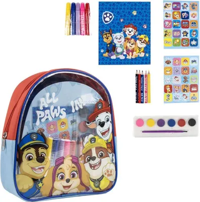 Obrázok produktu pre Plecak CERD Paw Patrol - Zestaw przyborów szkolnych i biurowych, oficjalny produkt