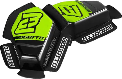 Image de Bogotto Sport genouillères, noir/jaune, taille unique