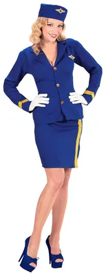 Produktbild von W WIDMANN MILANO Party Fashion - Stewardess Kostüm Damen