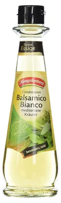 Image de Hengstenberg Condimento Balsamico Bianco herbes méditerranéennes 250 ml