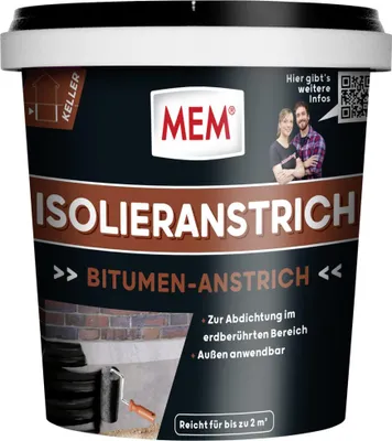 Produktbild von MEM Bitumen Isolieranstrich 1 l