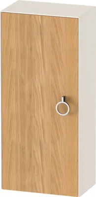 Produktbild von Duravit White Tulip Halbhochschrank, Breite 400 x Tiefe 240mm, eine Tür Anschlag links mit Griff, WT1323LH5H4