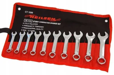 Produktbild von Neilsen CT1099 Satz kurze Ringmaulschlüssel 10-19mm