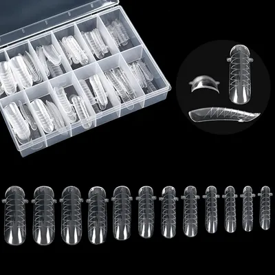 Image de Ongles artificiels à couverture complète, 120 pièces, 12 tailles