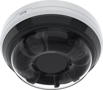 Image de Caméra de surveillance, Axis, 5 Mp, vision nocturne, noir/blanc