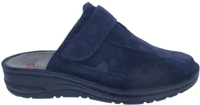 Produktbild von Berkemann Kristen Clog 3120-349, Veloursleder, dunkelblau, Wechselfußbett 42