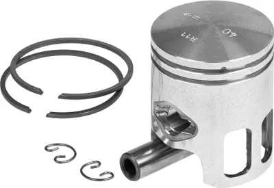 Image de Piston complet Meteor, diamètre 40 mm, 50 ccm, pour Yamaha Aerox 50 Cat, à partir de l'année de fabrication 2003