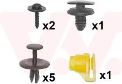 Immagine prodotto di da VAN Wezel (4032796) Kit di montaggio della carrozzeria
