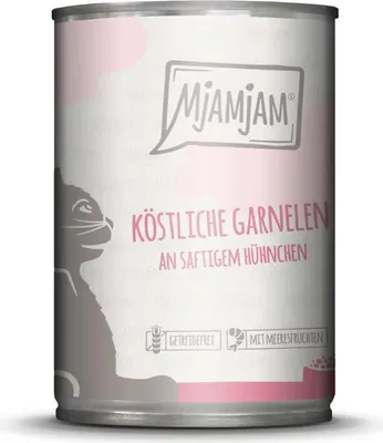 Obrázok produktu pre Mjamjam 400gx6 lahodné krevety a kuracie mäso