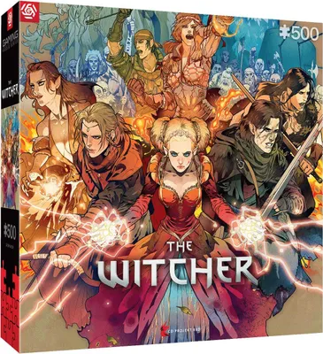 Produktbild von The Witcher Gaming Puzzle Scoia'tael (500 Teile)