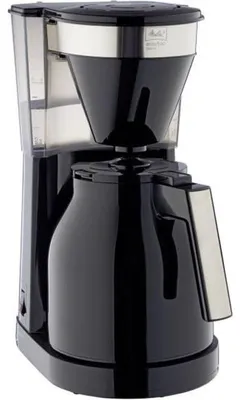 Obrázok produktu pre Melitta 1023-08, Kávovar, Mletá káva, 1050 W, Čierna, Strieborná