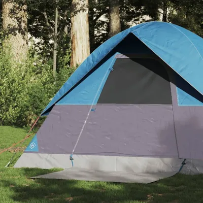 Produktbild von "2026 Promotion" Kuppel-Campingzelt 2 Personen, Familienzelt UV-Schutz, Blau Wasserdicht - Campingzelte CC32774