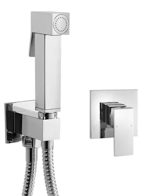 Produktbild von Sapho SPECTRE Unterputz-Armatur mit WC-Handbrause, Chrom