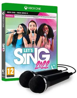 Produktbild von Ravenscourt Let's Sing 2022 mit deutschen Hits + 2 Mics, Xbox Series X, RP (Rating Pending)