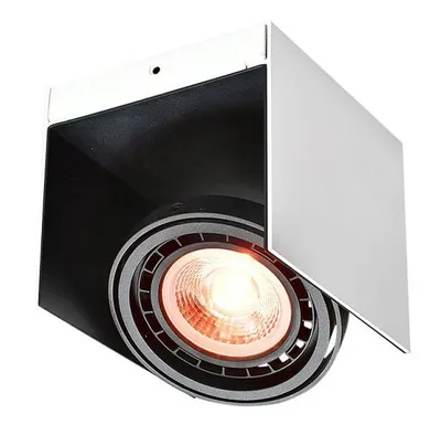Produktbild von GTV - Deckenleuchte Verso,4236,AC220-240V, 50/60 Hz, IP 20,1*GU10, ES111,einzeln,weiß/schwarz