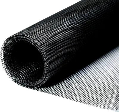 Zdjęcie produktu dla Siatka przeciw owadom do okien – 250 cm x 120 cm – czarna