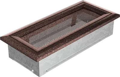 Produktbild von Lüftungsgitter Oskar 11x24 gemaltes Kupfer