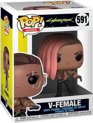 Produktbild von Cyberpunk 2077 - V-Female 591 - Funko Pop! - Vinyl Figur