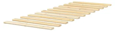 Produktbild von Bettlatten 70x200 cm aus massivem Kiefernholz für Betten und Bettrahmen