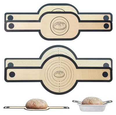 6 Silikon-Backmatten für Dutch Oven, hitzebeständig bis 250°C