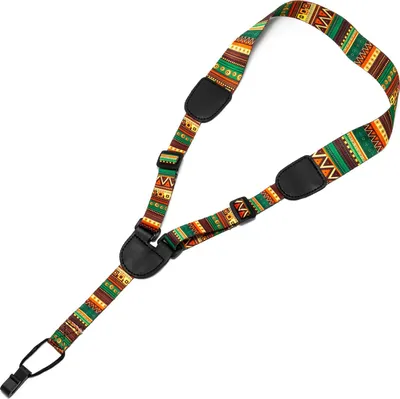 Produktbild von TIGER Ukulelengurt im Azteken-Stil, verstellbar für alle Ukulelen