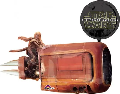 Produktbild von Folienballon 83x73 cm Star Wars, 1 Stk.