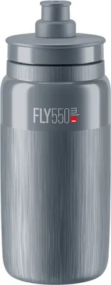 Obrázek produktu pro Bidon Elite Fly Tex 550 ml lahev na kolo šedá 01604891